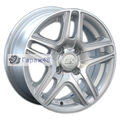 LS 802 R16 / 7J PCD 5x112 ET 38 ЦО 66.6 Литые Серебристый полированный